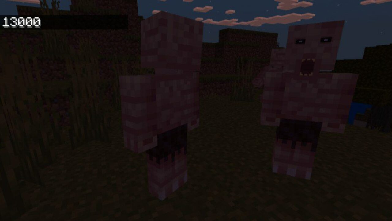 Infected People from Legends Mod for Minecraft PE