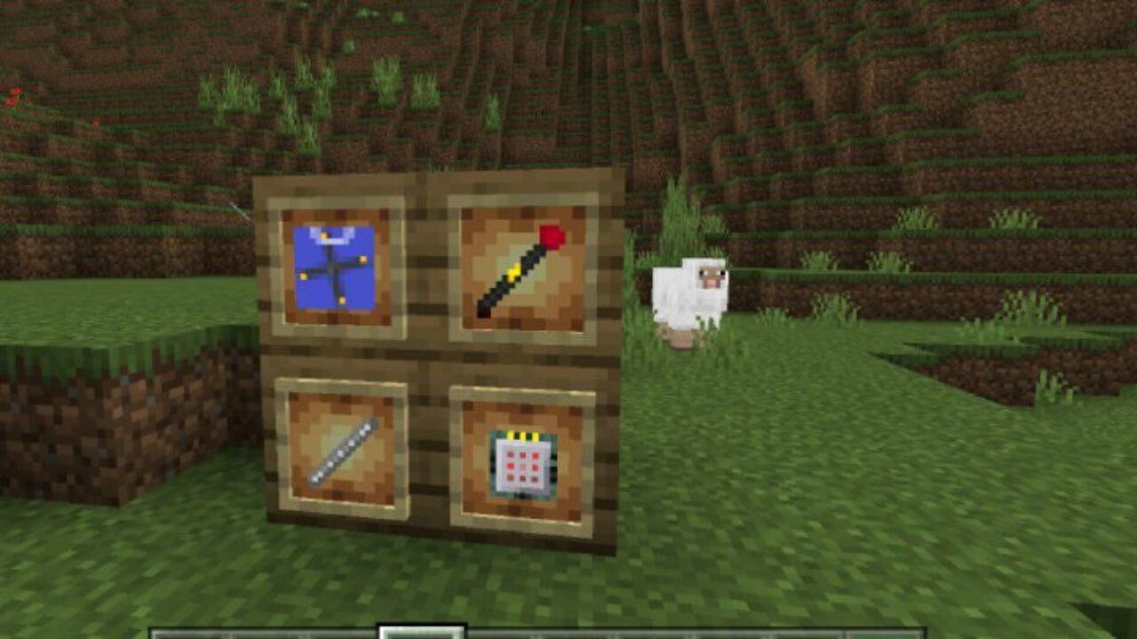 Items from Camera Mod for Minecraft PE