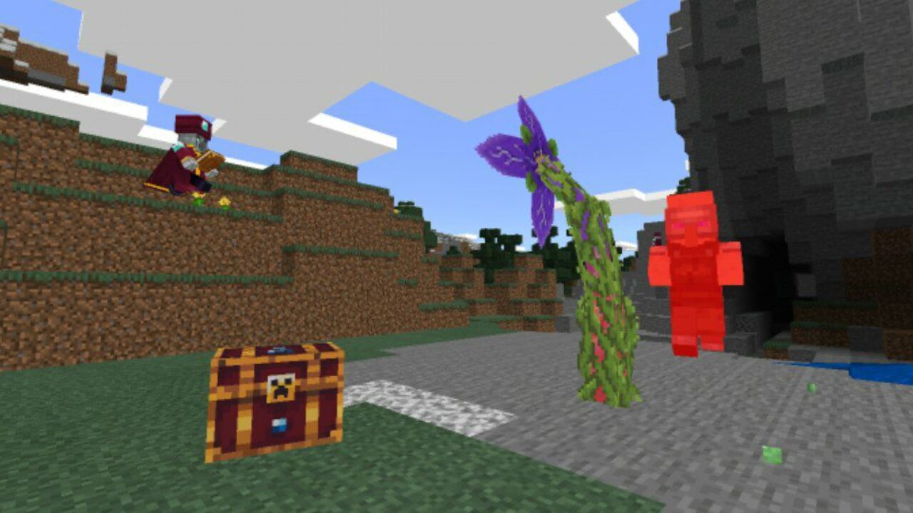 Items from Dungeons Mod for Minecraft PE