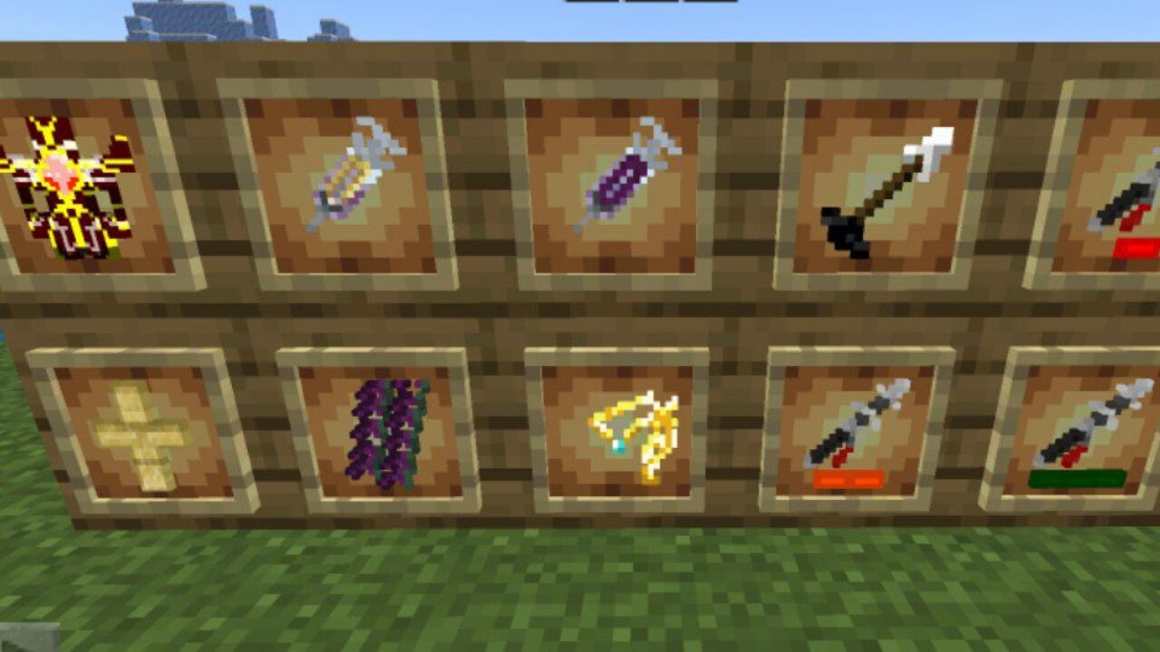 Items from Werewolf Mod for Minecraft PE