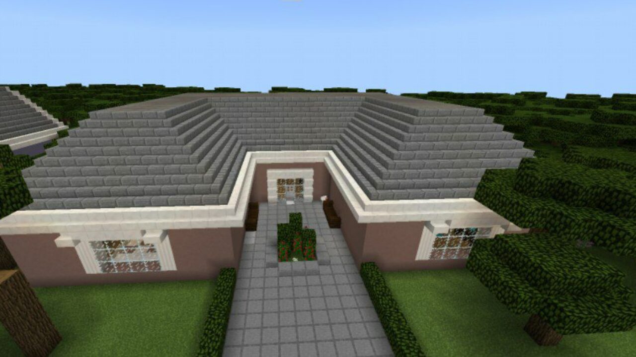 More Buildings from Neighborhood Map for Minecraft PE