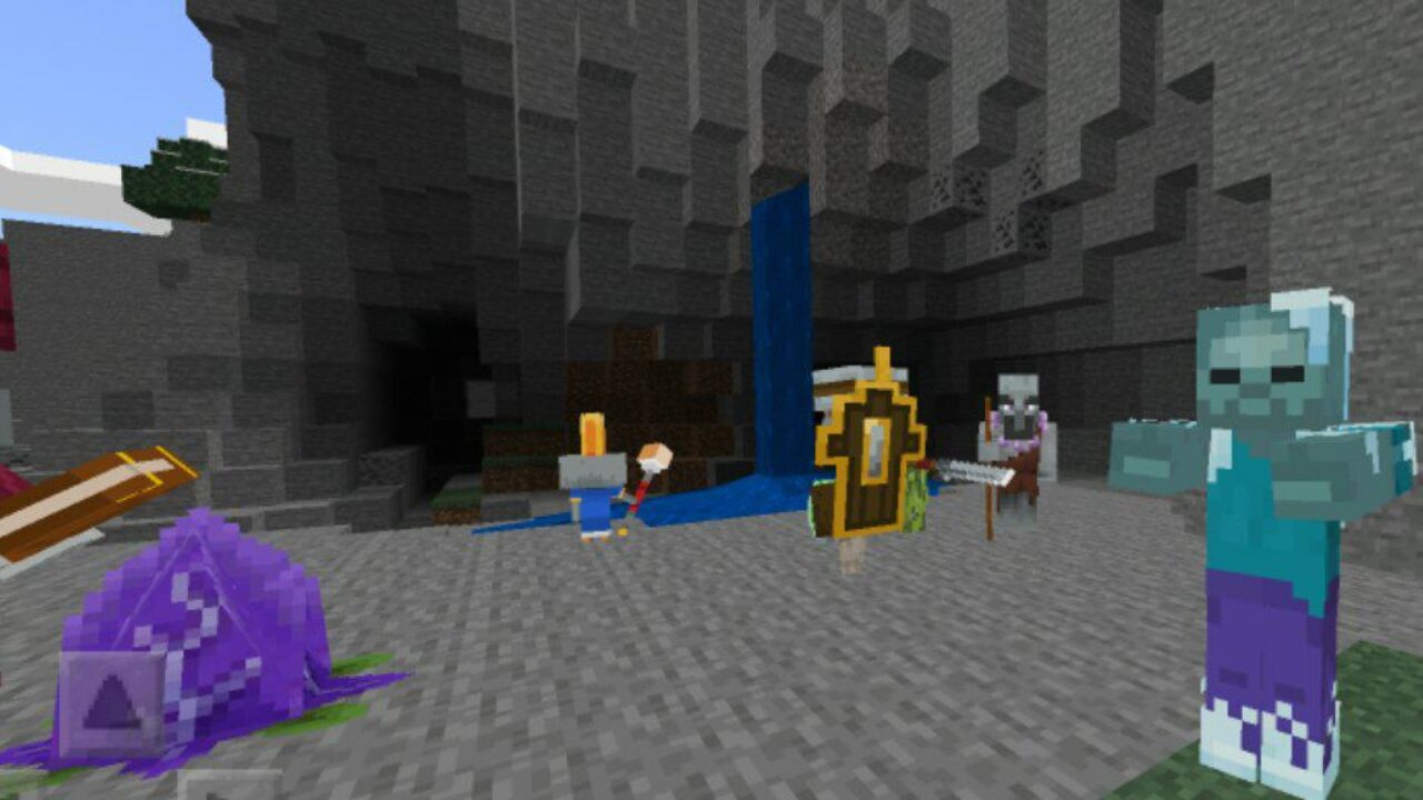 More Features from Dungeons Mod for Minecraft PE