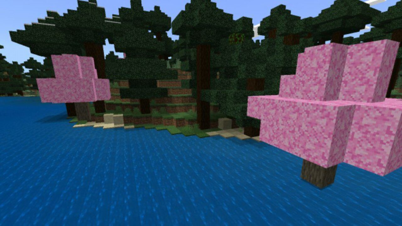 Nature from Japanese Mod for Minecraft PE