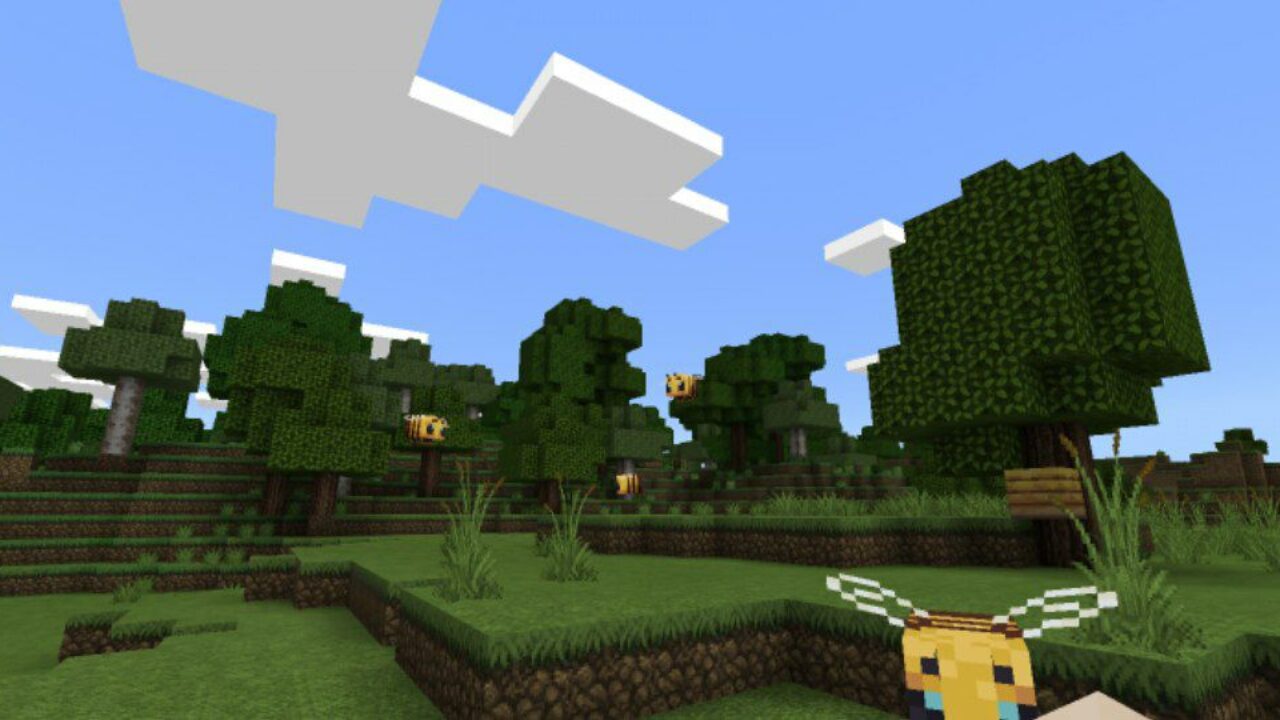 Nature from John Smith Texture Pack for Minecraft PE