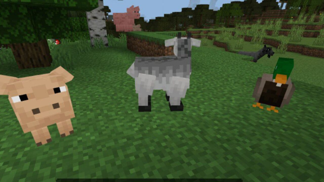 New Animals from Farming Mod for Minecraft PE