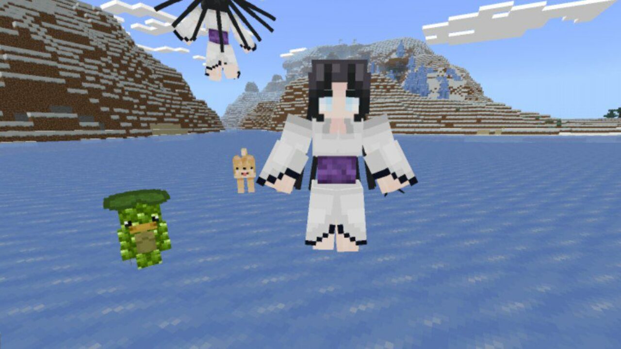 New Characters from Japanese Mod for Minecraft PE