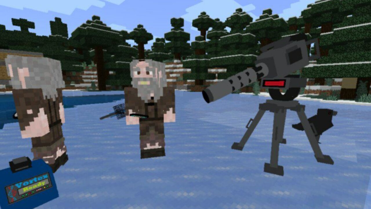 New Characters from Zombie Apoclypse Mod for Minecraft PE