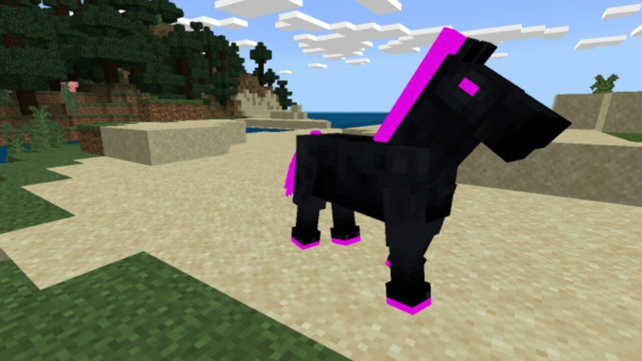 New Creature from Horse Mod for Minecraft PE