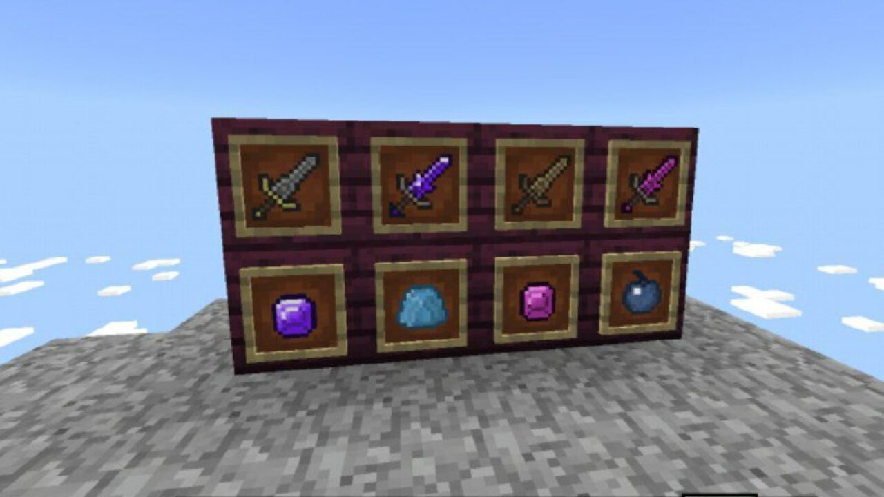 New Items from Aether Mod for Minecraft PE