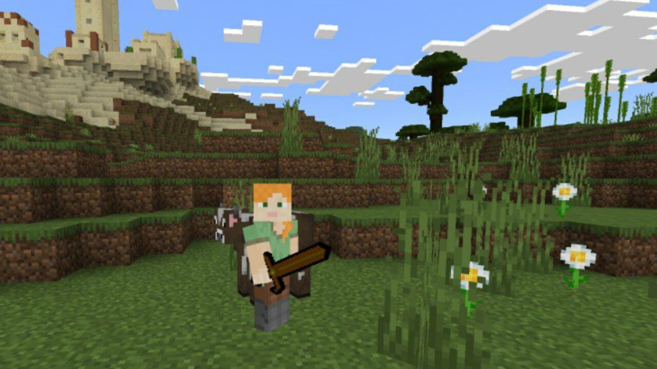 Poop Sword from Poop Mod for Minecraft PE