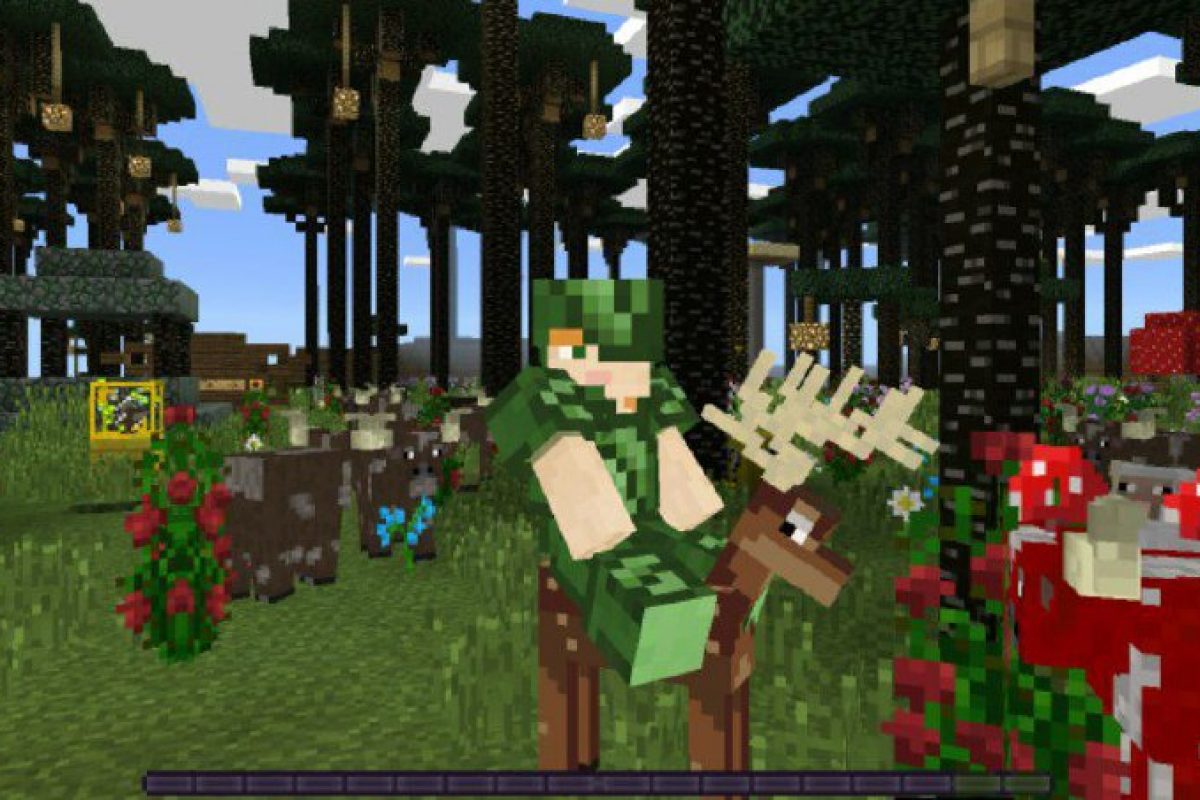 Download Twilight Forest Map for Minecraft PE: fabulous atmosphere