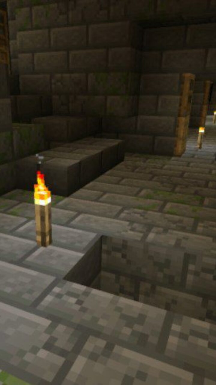 Underground from Stronghold Map for Minecraft PE