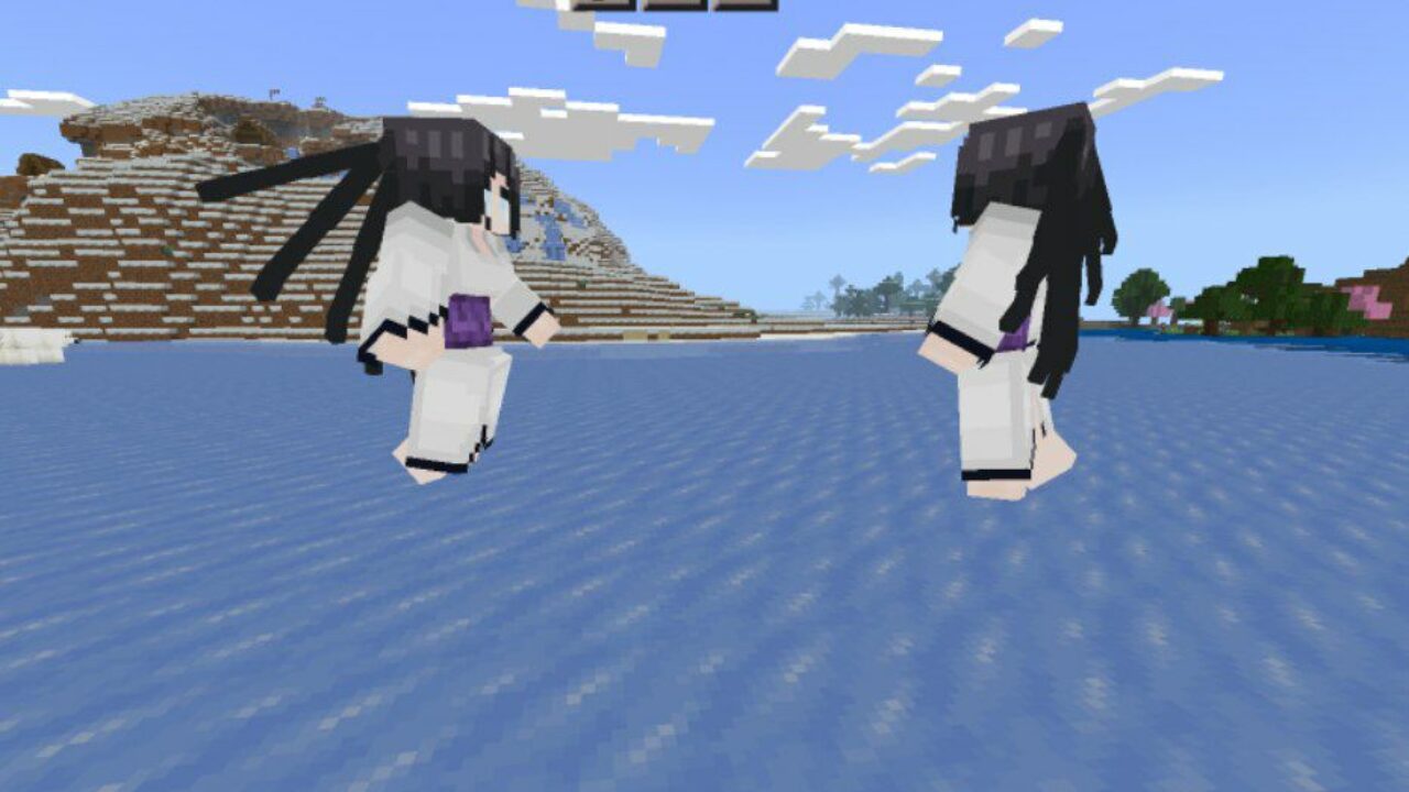 Yuki Ona from Japanese Mod for Minecraft PE