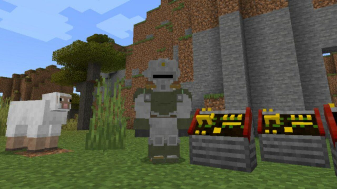 3D Armor from Fallout Mod for Minecraft PE