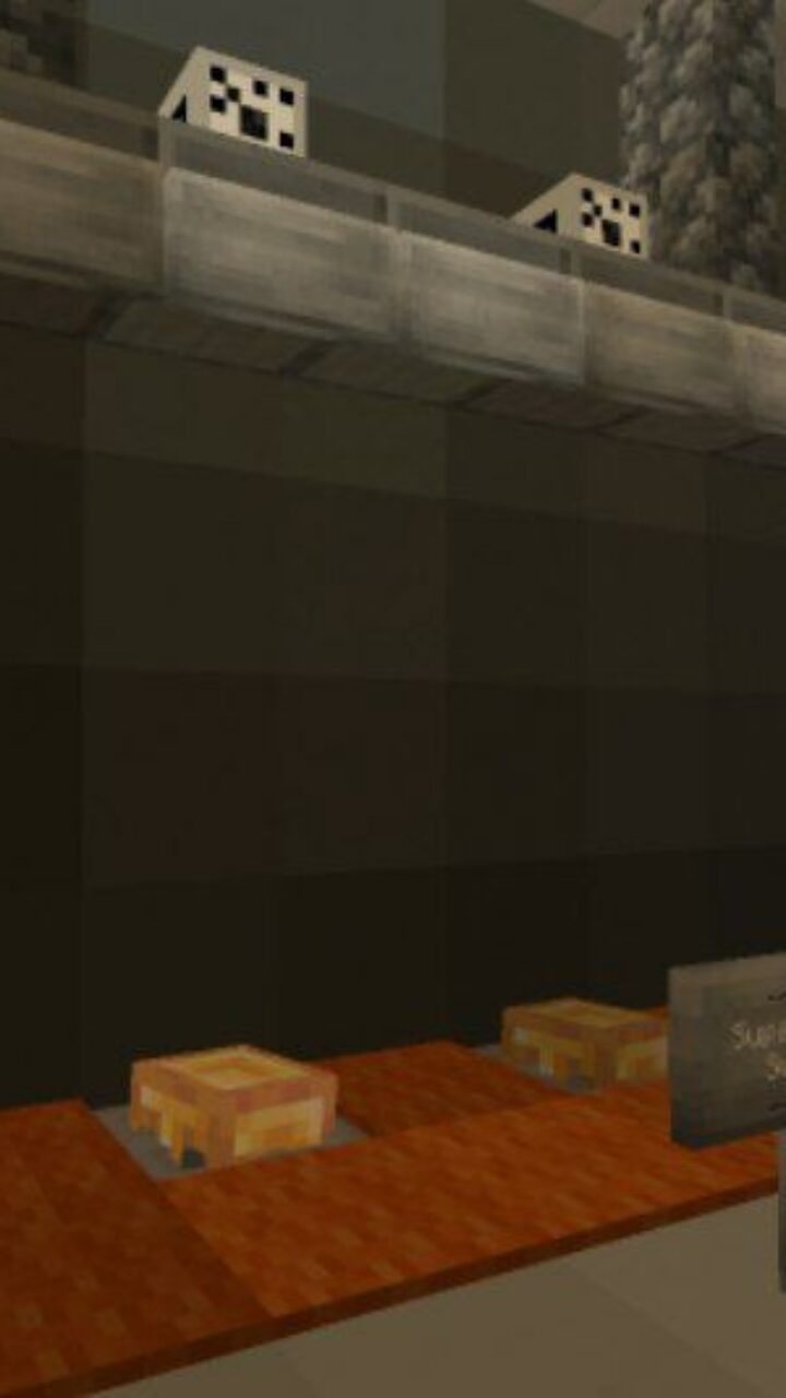 Armor Room from Safe House Map for Minecraft PE