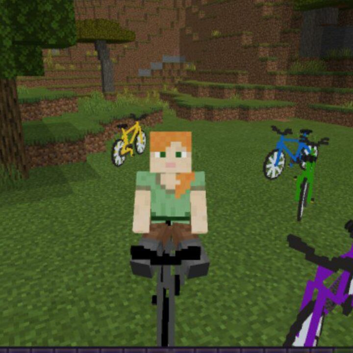 Bicycle Mod for Minecraft PE