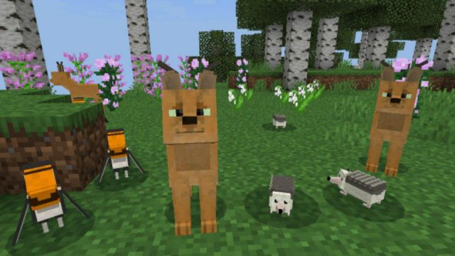 Download Wild Animals Mod for Minecraft PE: variety of species