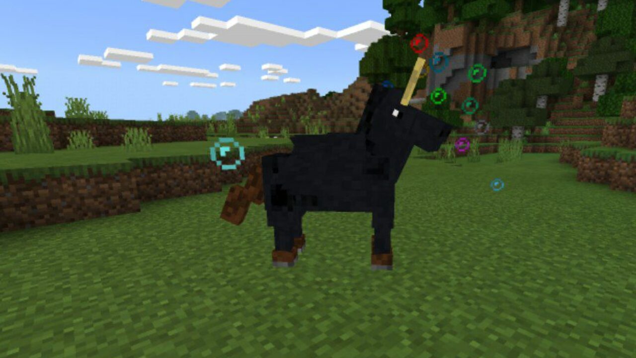 Black from Unicorns Mod for Minecraft PE