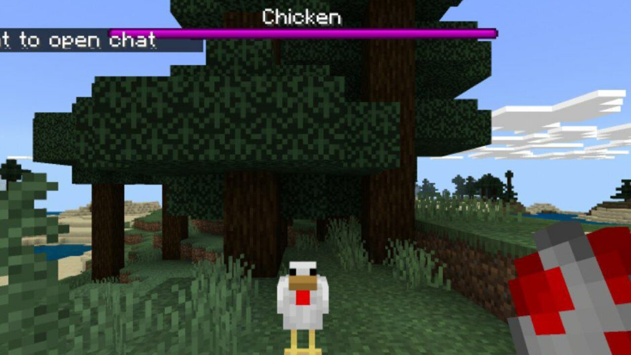 Chicken from Health Bar Mod for Minecraft PE