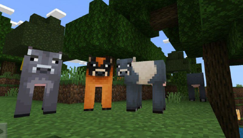 Download Cow Mod for Minecraft PE: incredible creatures