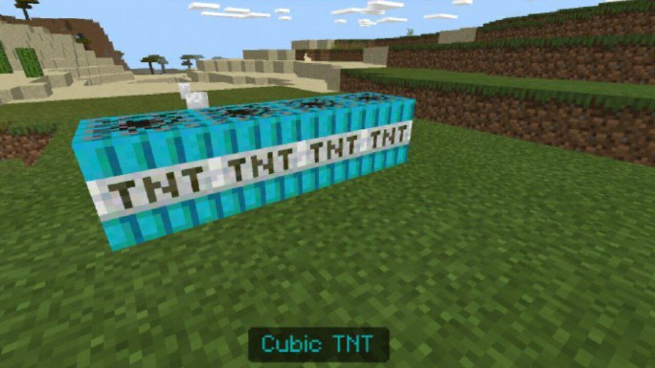 Cubic TNT from Rival Rebels Mod for Minecraft PE