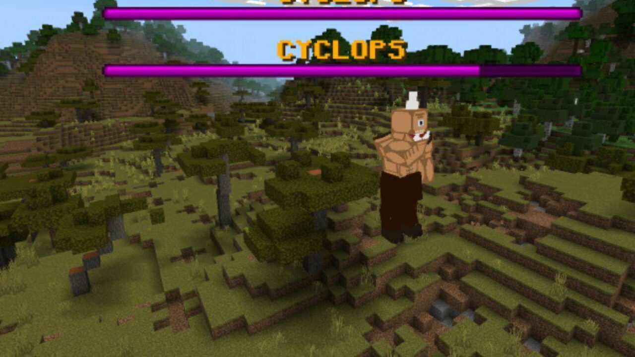 Dangerous Creature from Cyclop Mod for Minecraft PE