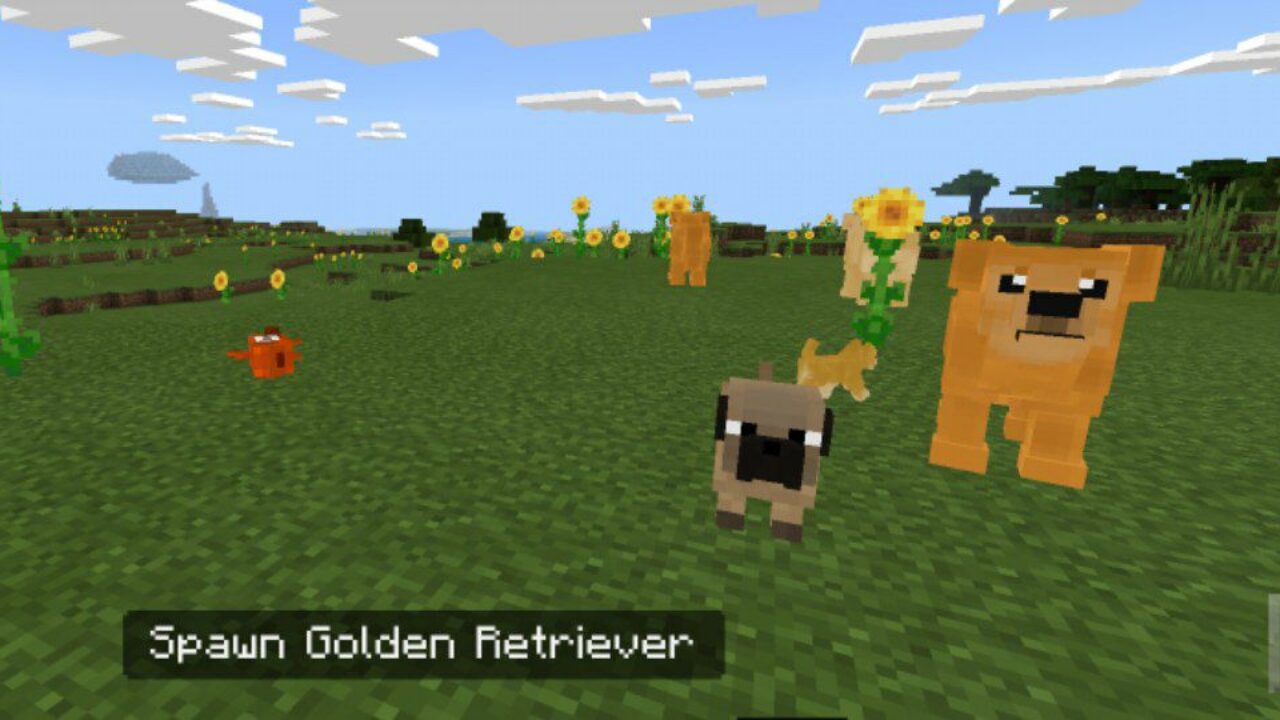 Dogs from Domestic Pets for Minecraft PE