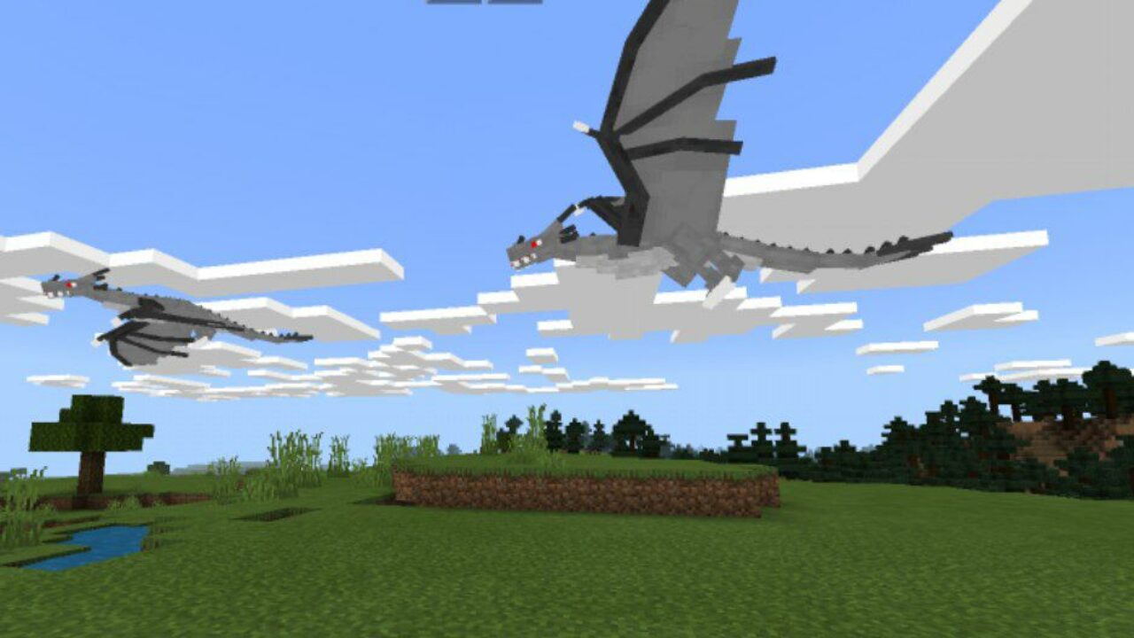 Dragons from Pegasus Mod for Minecraft PE