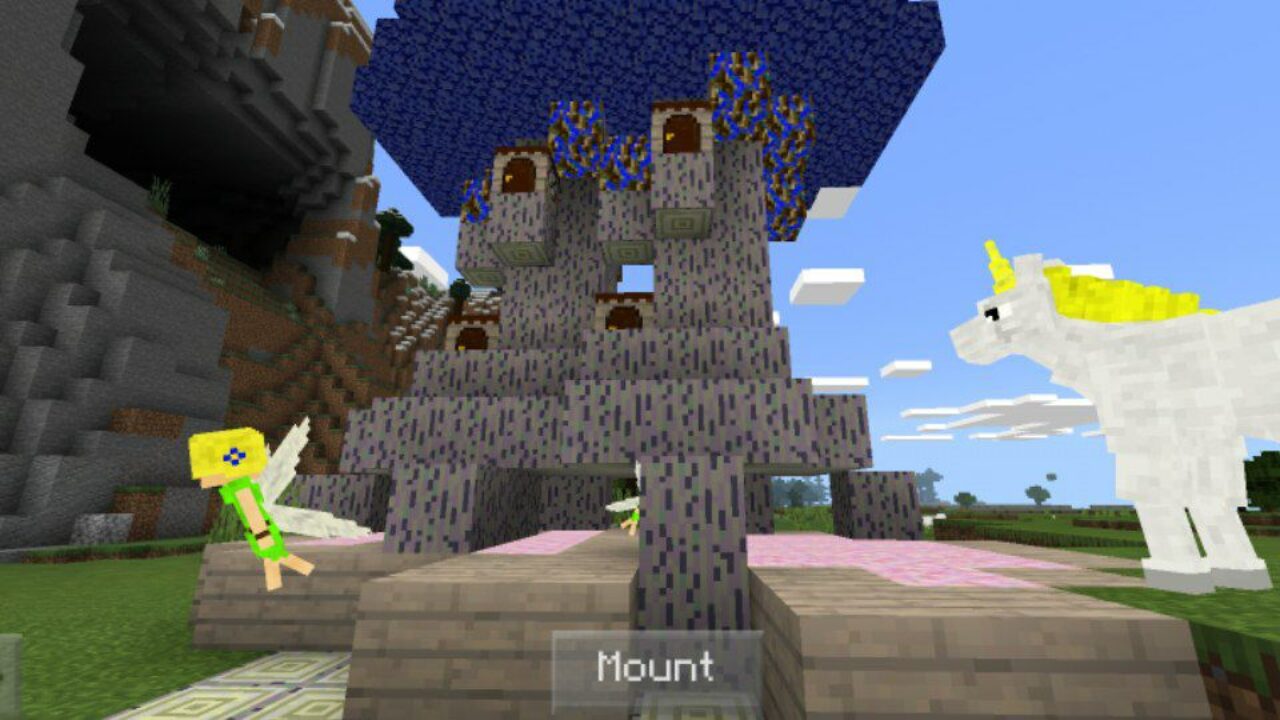 Fairy Creatures from Pegasus Mod for Minecraft PE