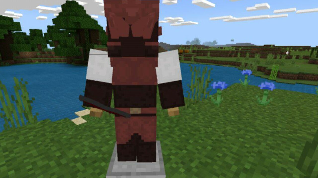 Fire Armor from Avatar Mod for Minecraft PE