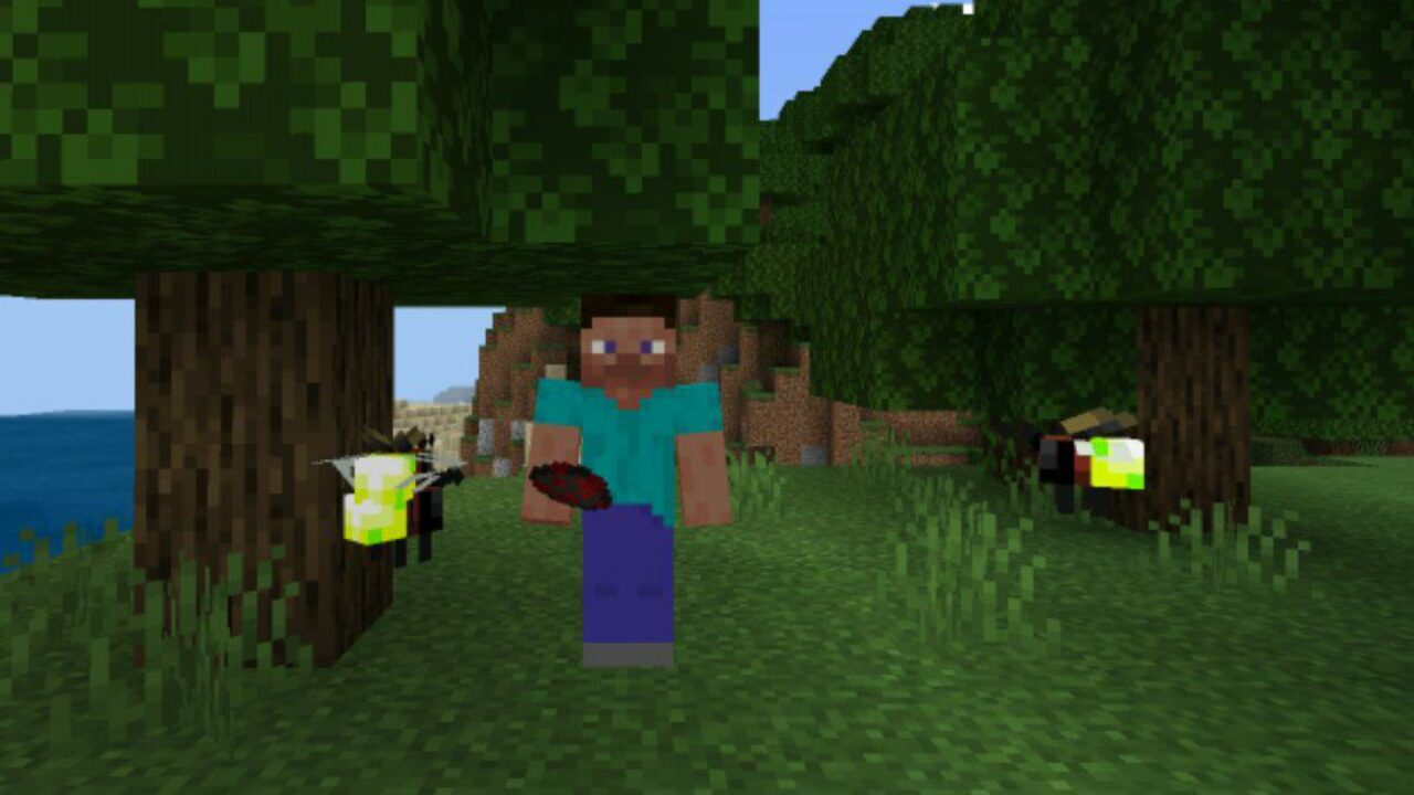 Fireflies Mod for Minecraft PE