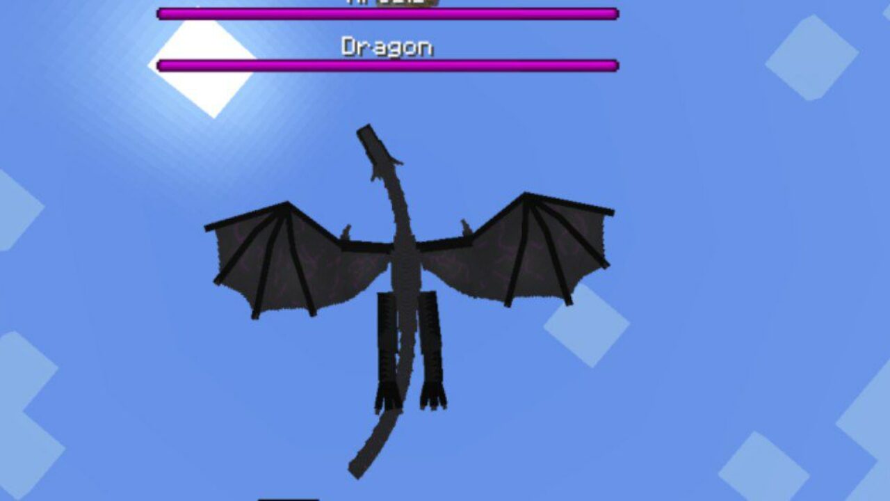 Flying Dragon from Skyrim Mod for Minecraft PE