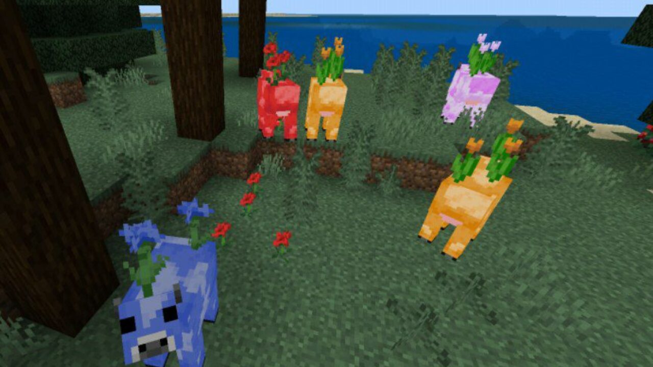 More Colours from Cow Mod for Minecraft PE