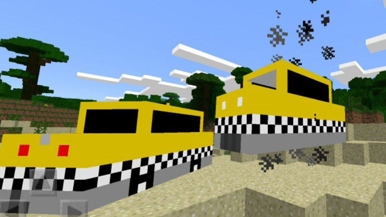 More Types from Taxi Mod for Minecraft PE