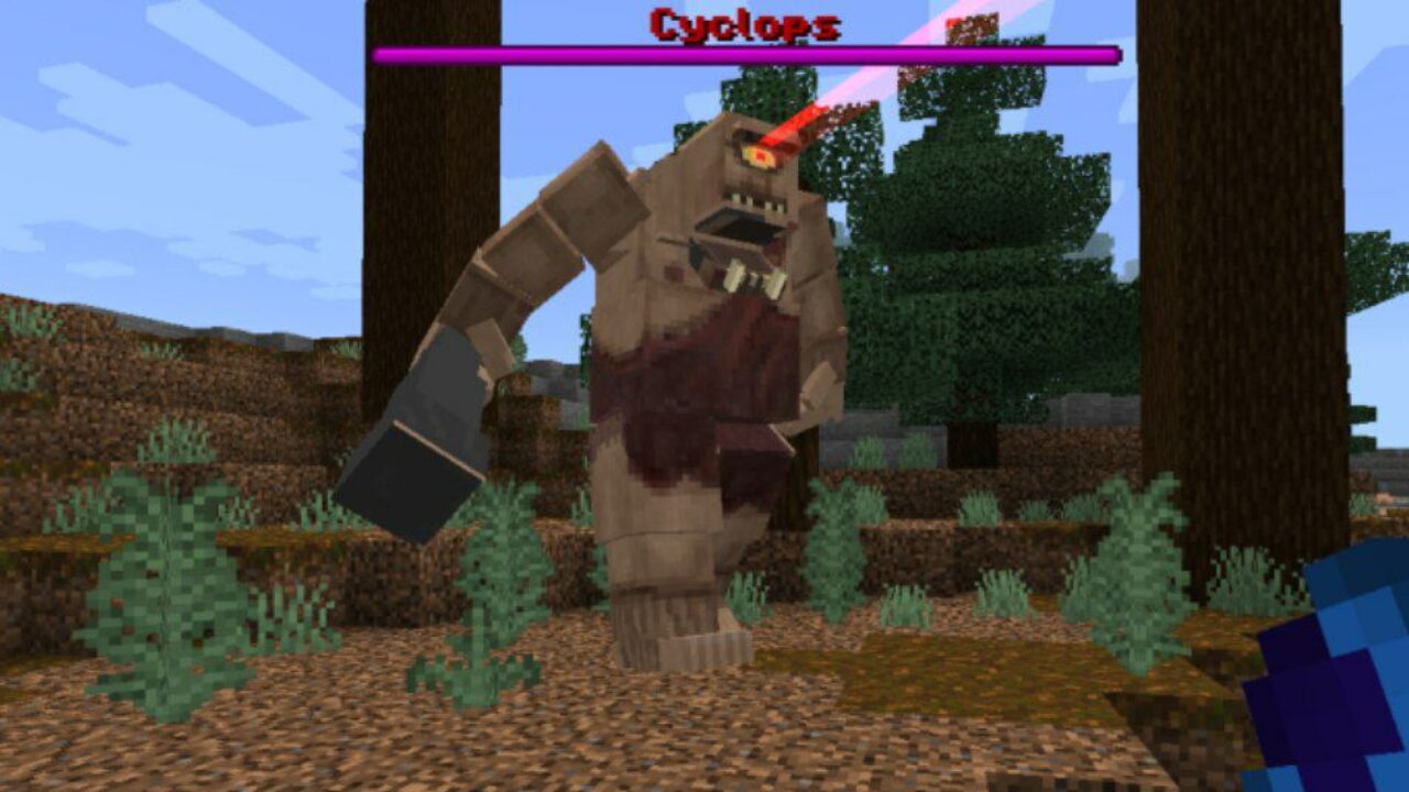 New Mob from Cyclop Mod for Minecraft PE