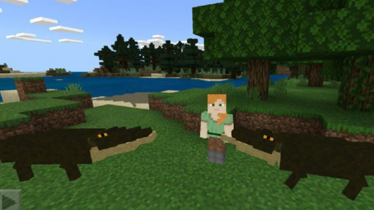 New Mobs from Crocodile Mod for Minecraft PE