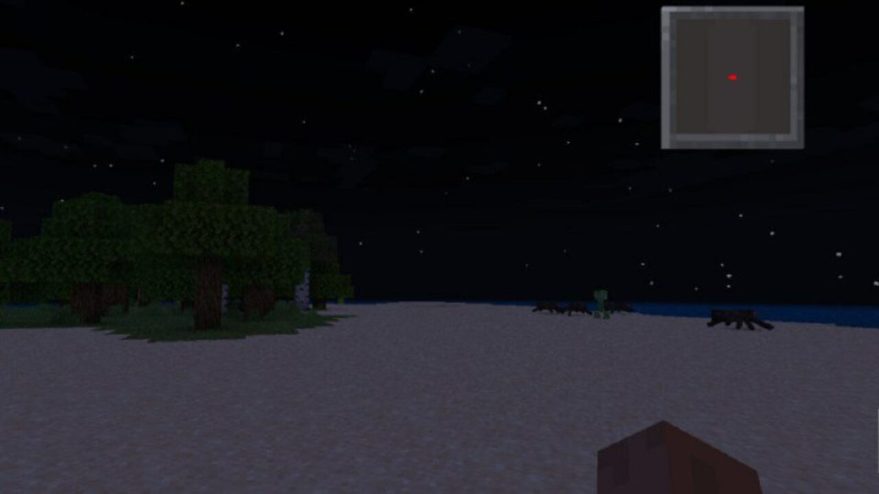 Night from Minimap Mod for Minecraft PE