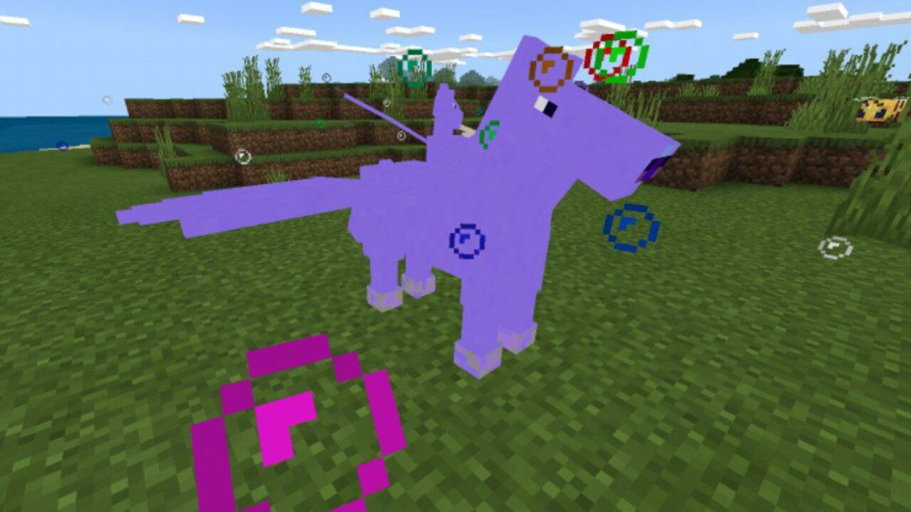 Pegasus from Unicorns Mod for Minecraft PE