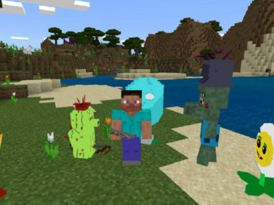 Plants vs Zombies addon for Minecraft PE 1.20.41