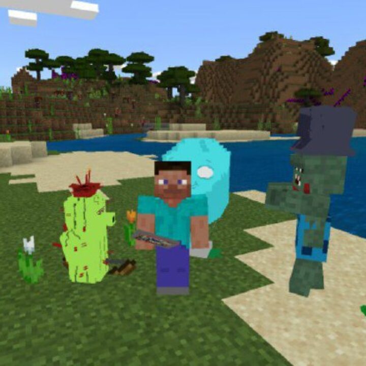 Plants vs Zombies Mod for Minecraft PE