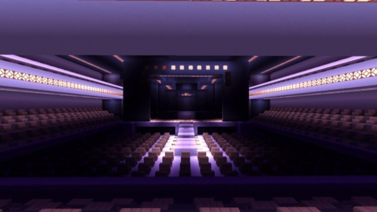 Purple Colour from Colored Lights Shader for Minecraft PE