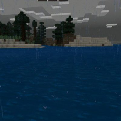 Rain Mod for Minecraft Bedrock