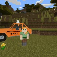 Taxi Mod for Minecraft PE