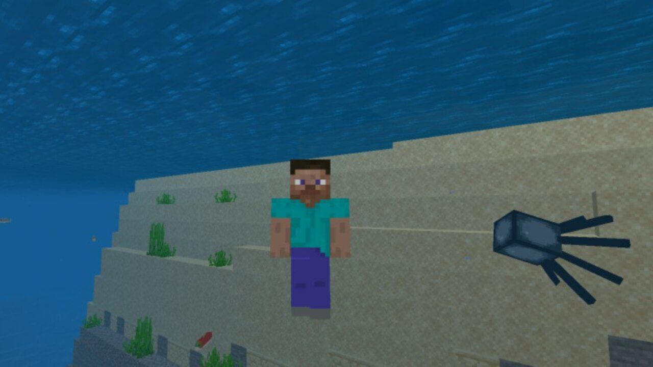 Underwater Movings from Roblox Mod for Minecraft PE