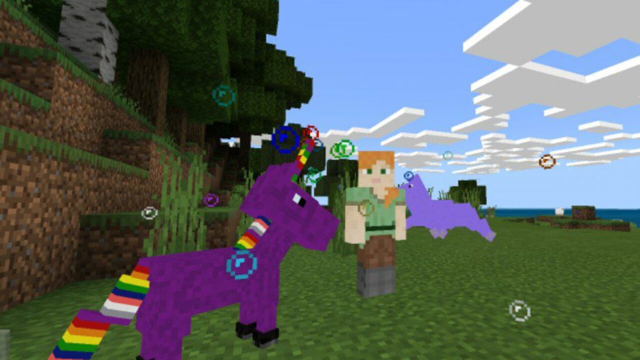 Unicorns Mod for Minecraft PE