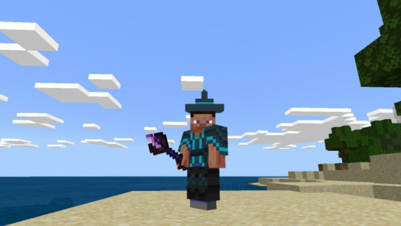 Wizard from Mage Mod for Minecraft PE