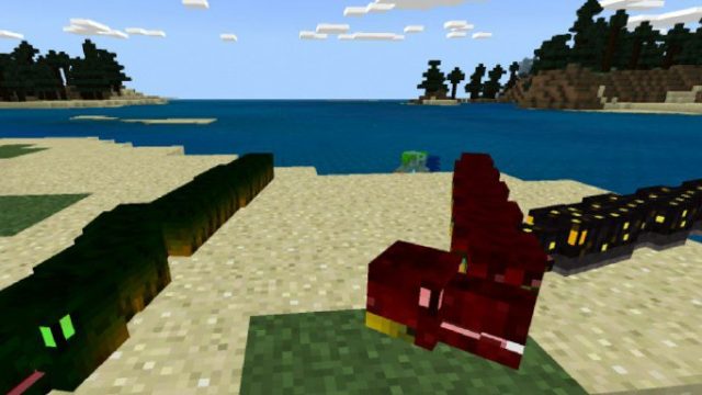 Download Snakes Mod for Minecraft PE: dangerous and poisonous