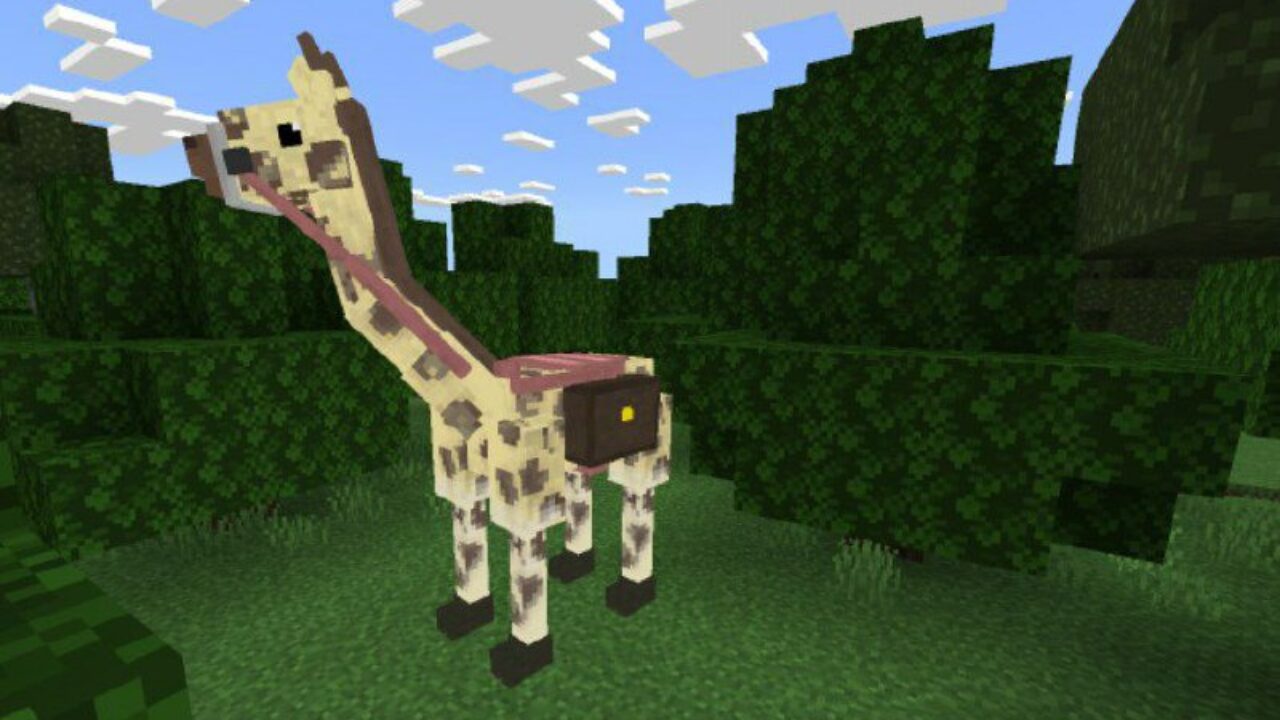 Giraffe from Lion Mod for Minecraft PE