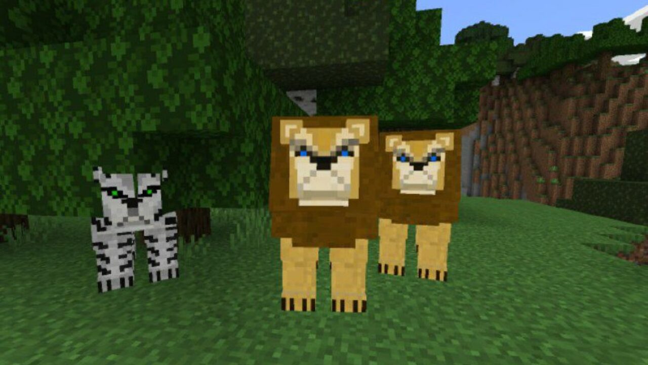 Lion Mod for Minecraft PE