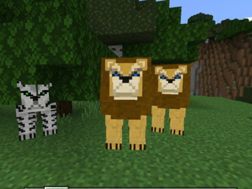 Lion Mod for Minecraft PE